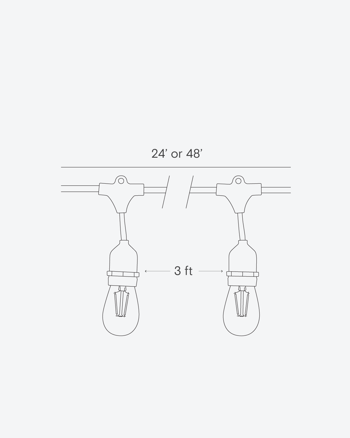 Ambience Pro LED Plug-in String Lights