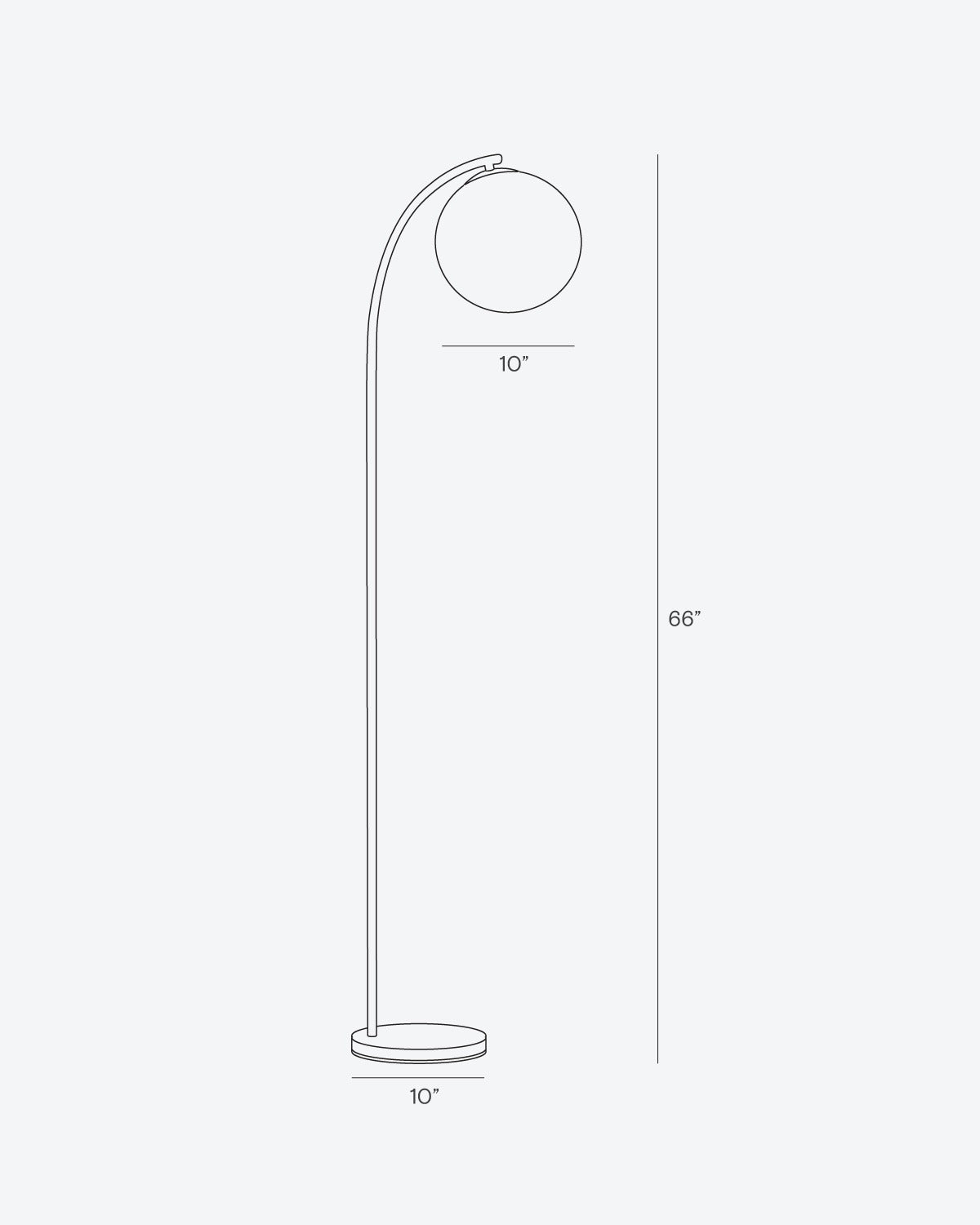 Luna Drop Floor Lamp