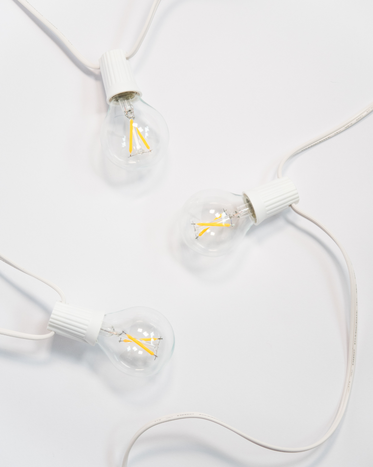 Ambience Globe LED Plug In String Lights